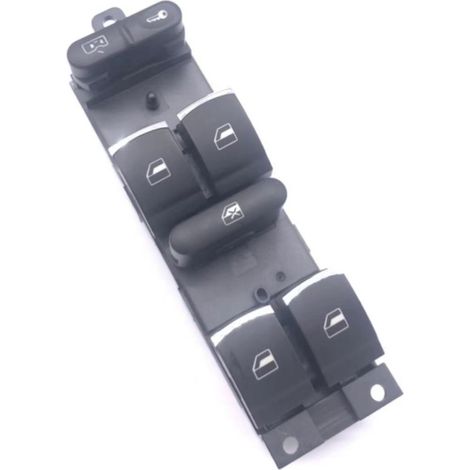 Gilt für den Fensterheberschalter vorne links und den elektrischen Haupttürschalter des FAW-Volkswagen Bora 18G959857B (1/5)