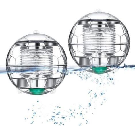 Lampe Lumière de piscine Solaire Énergie Lampe Flottante Étang avec Couleur Changement étanche Balle suspendue de Lumière pour Jardin Piscine Arbre en Plastique ABS [Classe énergétique A] (1/5)