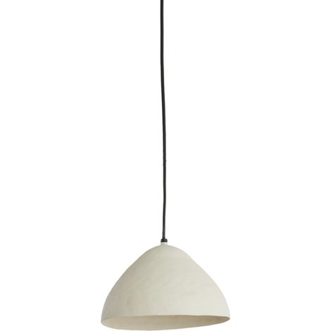Light & Living - suspension - Elimo - blanc - métal - Ø 25cm - (1/5)
