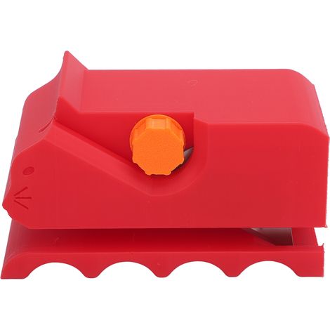 Herramienta de corte de cartón para rascadores de gatos, impresa en 3D, para armar, color rojo. (1/5)