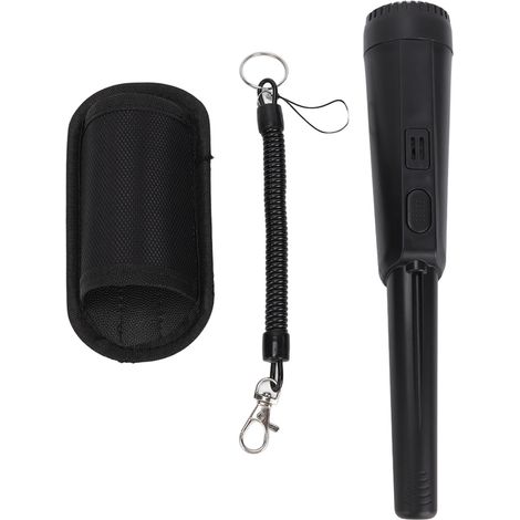 Détecteur de métaux portable pour enfants, tige de positionnement à balayage rapproché, noir (1/5)