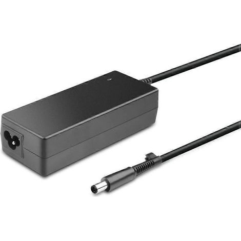 Adaptateur secteur compatible, 90 W 19,5 V 4,62 A, prise : 7,4 5,0 p, comprend un cordon d'alimentation standard européen. (1/4)