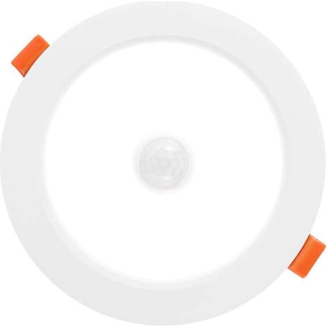 Spot encastré LED 12W 4000K – détection corps humain – diamètre 105 mm – chambre / cuisine / salon / balcon – classe A++