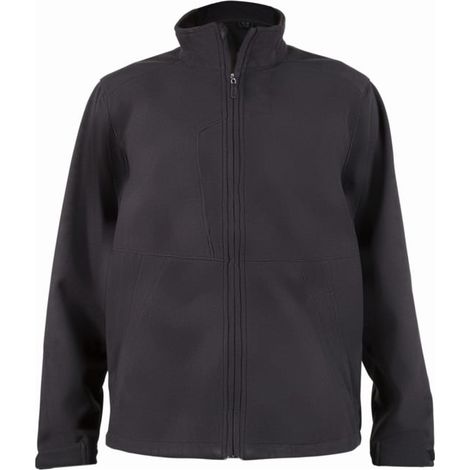 Veste softshell Finley STIER anthracite foncé/noir, taille XL (1/4)