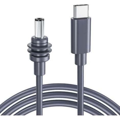 Câble d'alimentation directe Starlink Mini vers USB-C (10 m). DC mâle vers Type-C mâle. étanche. compatible avec le protocole Mobile Power PD (1/3)