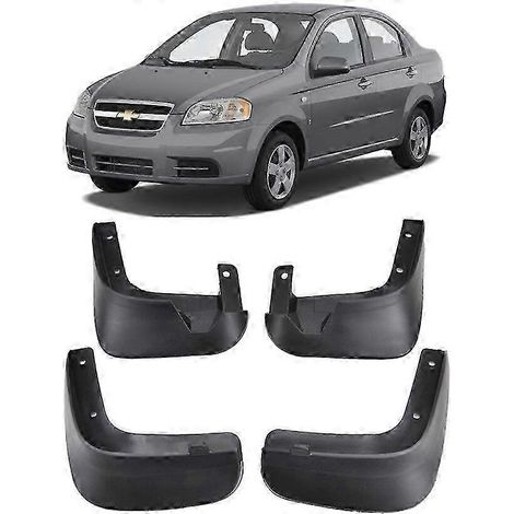 Bavettes garde-boue avant et arrière pour Chevrolet Aveo Sedan T250 (2007-2011)