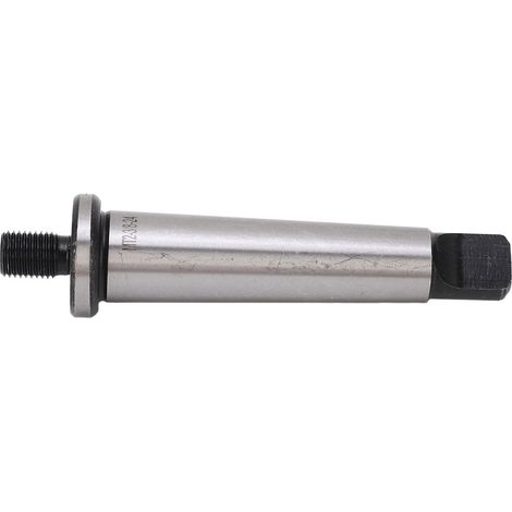 Mandrin de Perçage MT2 à Filetage 3/8in-24, Adaptateur Cône Morse Durci pour Tour (1/5)