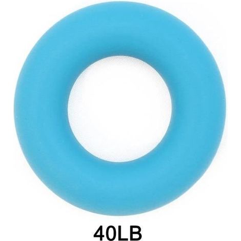 Blue - Ring of grip for the strength of doigts, entraineur of hands, extenseur of carpe, strength of doig (1/4)