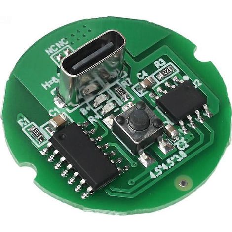 DC 3-6V DC Carte de pilote de moteur 5-20W Petite carte de circuit moteur Petite perceuse électrique DIY Interface Type (1/5)
