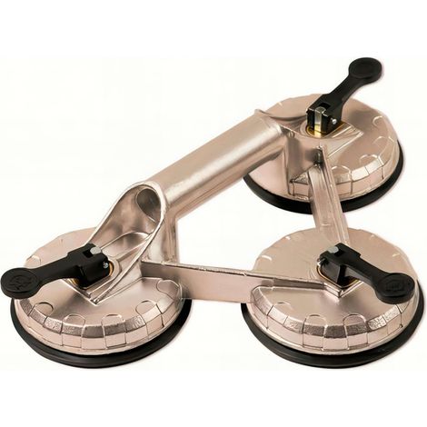 Ventouse triple en aluminium 100 kg - 30028 - Piher