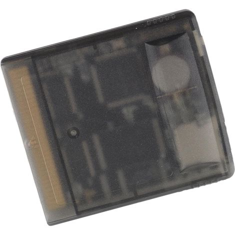 Carte Mémoire Flash pour Gameboy Color 1000, Cartouche Vidéo de Jeu avec Espace Mémoire 8G Translucide (Noir transparent) (1/4)