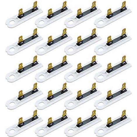 20 pièces sèche-linge fusible pièces appareil domestique machine à laver fusible fusible 3392519 pour Whirlpool Kenmore Roper (1/5)