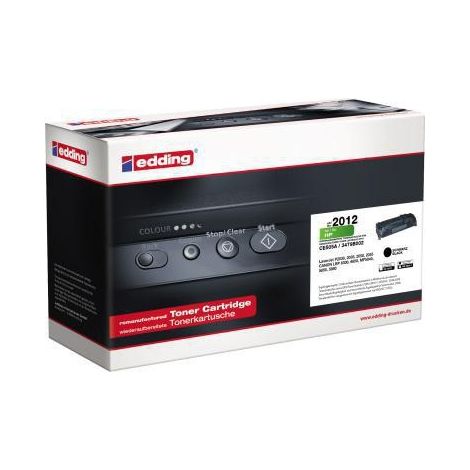 EDDING Toner edding kein Originalzubehör Kompatibel mit: HP 05A EDD-2012 ca. 2.300 Seitenschwarz (1/3)
