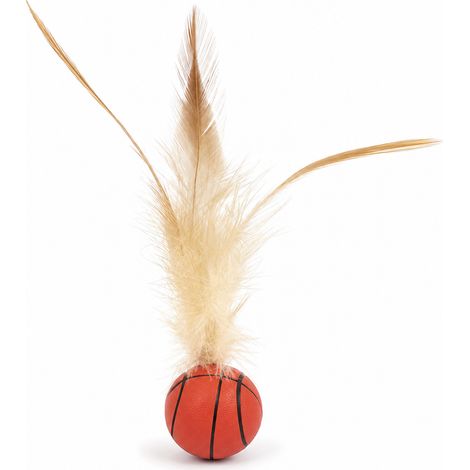 Jouet pour chat sportif et léger basket élastique 2,5 cm