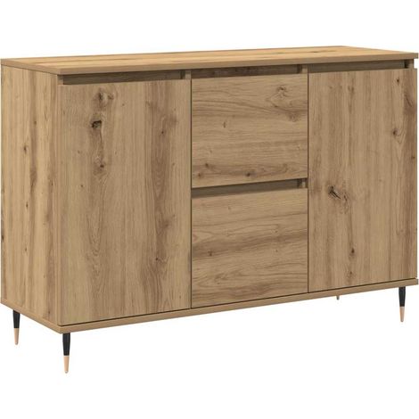 Maison Exclusive - Aparador Roble artisan 101,5 x 35 x 70 cm Made (1/5)