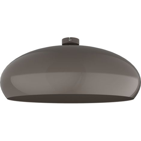 LUMICOM ATOMIC Plafoniera, 1xE27, max 42W, metallo, tortora lucido, D.60cm (1/2)