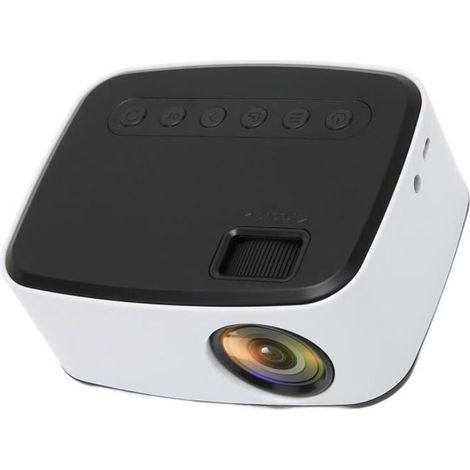 Mini 1080P HD Projector - Portable - Wireless Projection - Built-in Speakers (1/4)