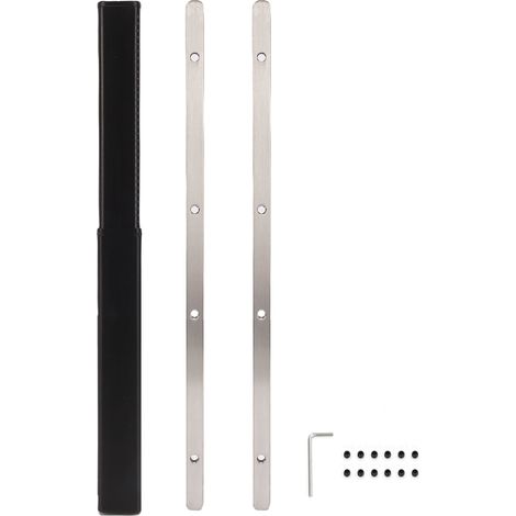 Ortviai Connecteur de rail guide pour scie à coupe longitudinale, compatible Festool et Makita, en acier inoxydable, pour connexions alignées et sûres.
