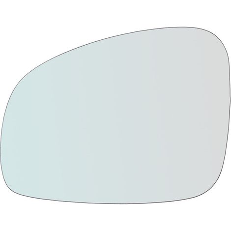 Vetro specchio retrovisore lato sx per skoda roomster (5j) dal 2006-2015
