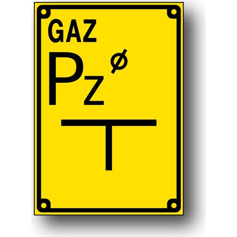 TODG-9 Pz Piastra in PVC del punto di curvatura del gasdotto