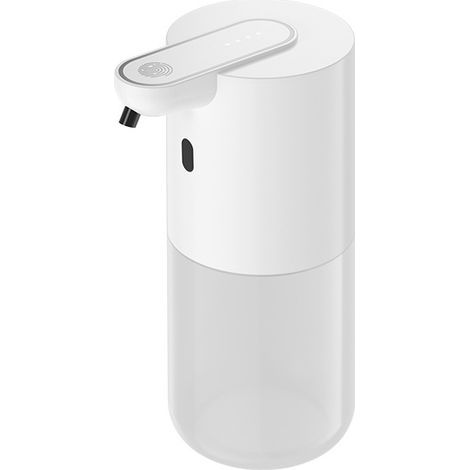 CSPARKV 1PCS Automatic Soap Dispenser, 400ml USB Rechargeable Wall Mounted Soap Dispenser, 4 Adjustable Levels, for Bathroom Kitchen Office School