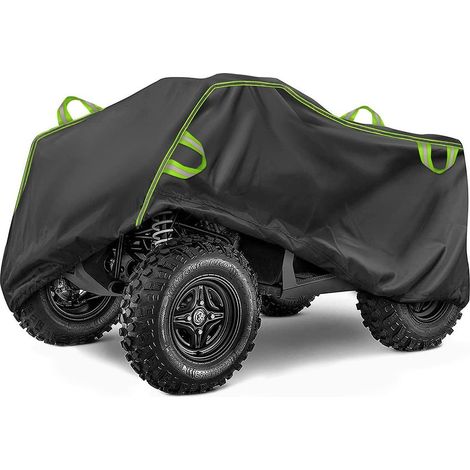 Telo coprimoto/ATV a quattro ruote impermeabile e antivento, dimensioni 210x120x115 cm, con fibbia. (1/5)