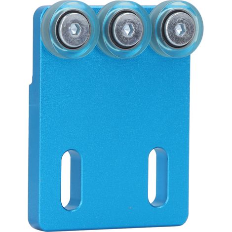 Hilfsführungsrad für schmale Bleche, Kantenanleimzubehör, 3 Rollen 6,5 cm, Bandablagewagen, Holzbearbeitungswerkzeug (1/5)