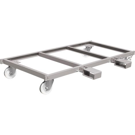 Bauer Langgutseitenwagen LSW 2,5, lackiert, Mausgrau