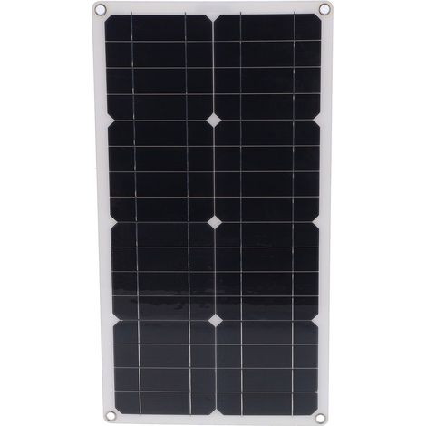 Panneau solaire 100 W avec contrôleur de charge solaire 10 A, module photovoltaïque pour voitures et bateaux (1/5)