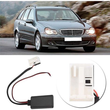 Adaptateur Bluetooth 12 broches cble audio auxiliaire adapté pour Mercedes Benz (1/4)