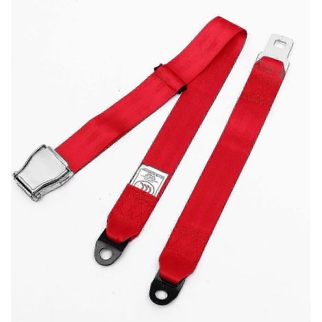 Ceintures de sécurité à deux points rouges (1/5)