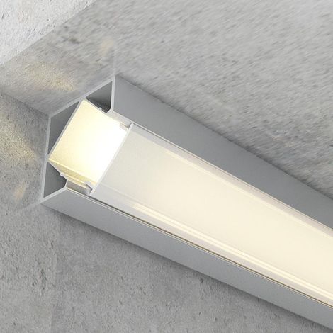 IluminaShop - Perfil de Aluminio Kopep II para Esquina 12V/24V 2 Metros (1/3)