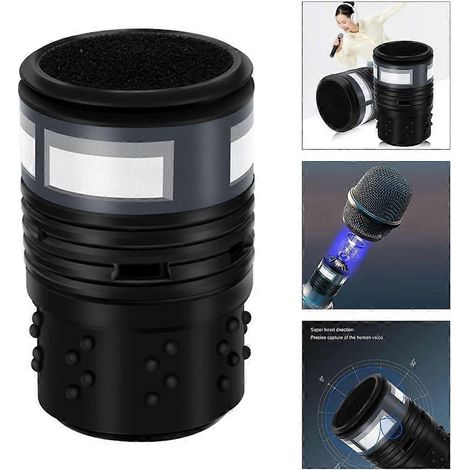Capsules de microphone dynamique anti-interférences de qualité supérieure pour une transmission stable (1/4)
