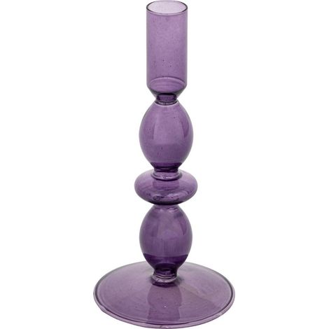 Candeliere in vetro viola intenso h195cm - Atmosphera créateur d'intérieur