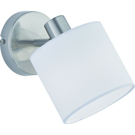 Applique, Plafonnier / Applique 1 lampe Tommy Blanc en Fabric, TRIO (1/4)