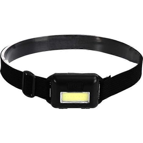 Lampe frontale LED extérieure pour la randonnée, le vélo de nuit et la pêche.-5.70X4.00X1.70CM-Black (1/4)