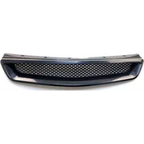 Grille de calandre de capot avant pour EK JDM , XU,Type R Style Fit pour Honda Civic 1999 - 2000- -