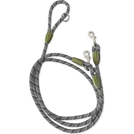 Cette laisse convient aux chiens de toutes tailles et facilite la course, la promenade et l'éducation. Fabriquée en nylon très résistant, elle mesure 2,3 mètres de long et a un diamètre de 1,2 centimè (1/3)
