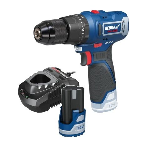 Taladro de impacto inal谩mbrico 12V 12.0AH - DED7310T06