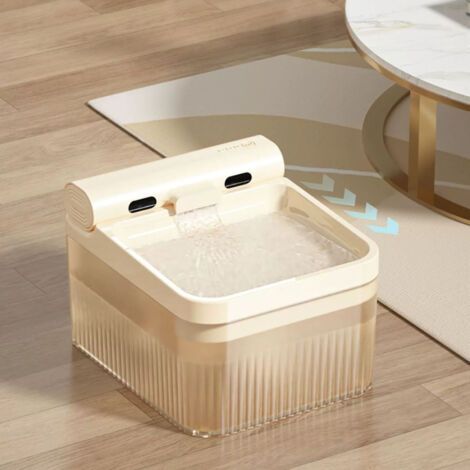 Distributeur d'eau pour Chat, infrarouge à induction pour Plusieurs Animaux de Compagnie‘