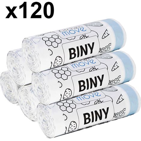Packung Mit 120 Müllbeuteln. BINY 50l (1/5)