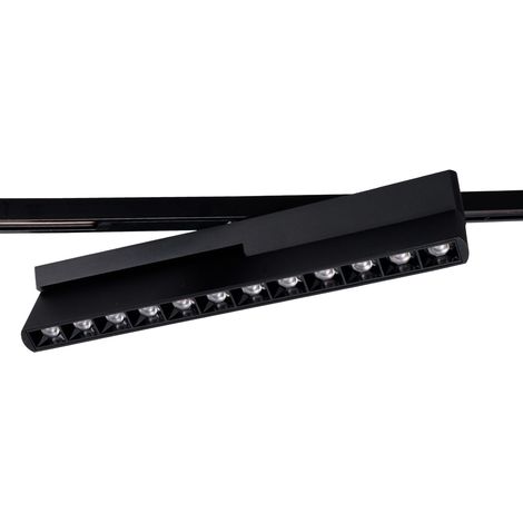 Lampada lineare a binario 1F nera 18W 2700-5000K Zigbee Maxlight (1/4)