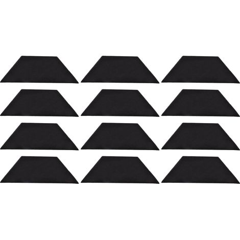 12 Panneaux Acoustiques Mousse Absorbante Isolation Phonique pour Studio Maison (1/5)