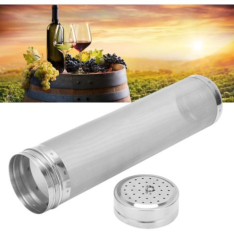 Filtre à Bière en Acier Inoxydable 50 Mesh pour Brassage Maison, Accessoire Pratique pour Fûts (1/5)