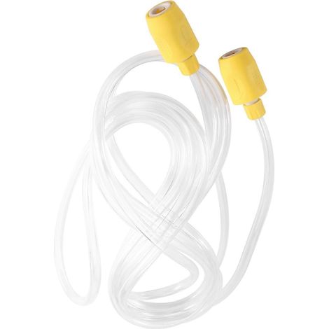 4 m transparenter Wasserschlauch für Karcher PUZZI 8/10 Teppichreiniger mit gelbem Anschluss (1/5)