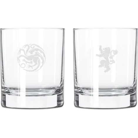 Lot de 2 verres à whisky avec gravure dans un coffret cadeau (1/5)