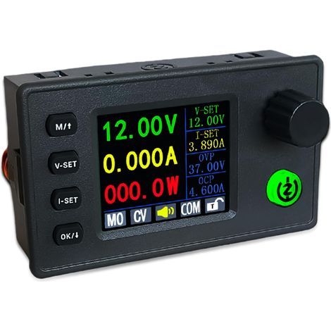 Régulateur de tension CC CV 0,5-36 V 4,5 A 5 V 6 V 12 V 24 V 40 W avec écran LCD, convertisseur Buck Boost, alimentation de laboratoire réglable (1/5)