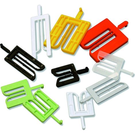 Cales de pose fourchette KLIC CLAC 30 x 37.5 x 1 mm translucide - GOETTGENS