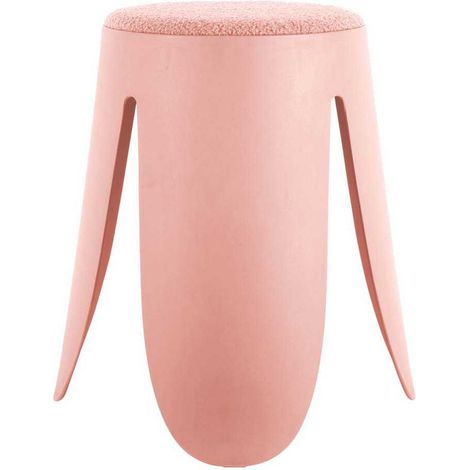 Tabouret en polypropylène Savor Rose (1/3)