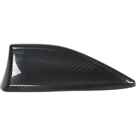 Couvercle d'antenne d'aileron de requin noir auto-adhésif en Fiber de carbone, décoration de remplacement pour GR86 ZN8 ZD8 2022 +